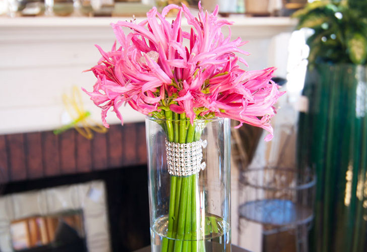 Pink Wedding Flowers in Green Bay