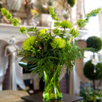 Burst of Lime Flower Arrangement