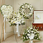 Custom Sympathy Flower Arrangement